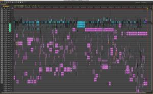 Full Premiere Pro timeline