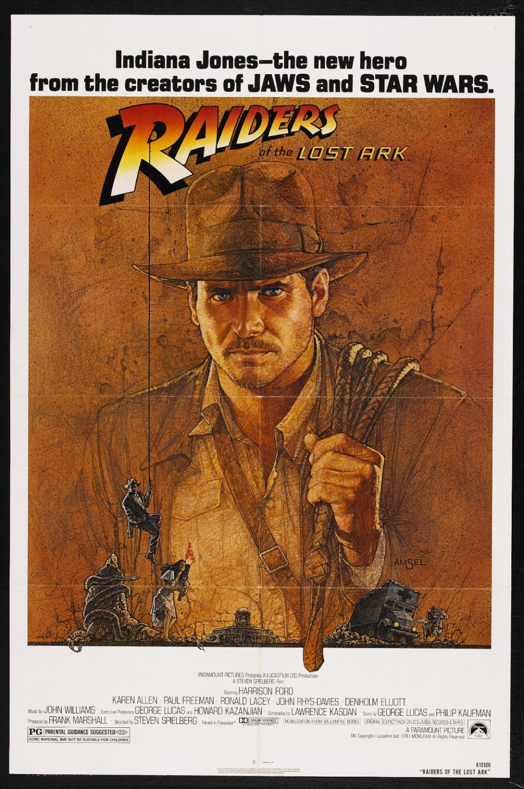 Raiders of the Lost Ark 1-Page Film School | VashiVisuals Blog