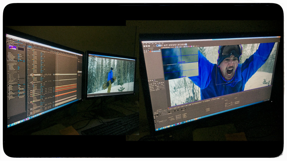 All the VFX is done at 6K inside After Effects and Mocha