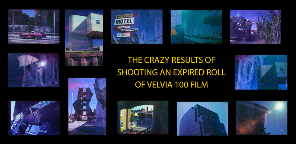 Expired Velvia 100 film