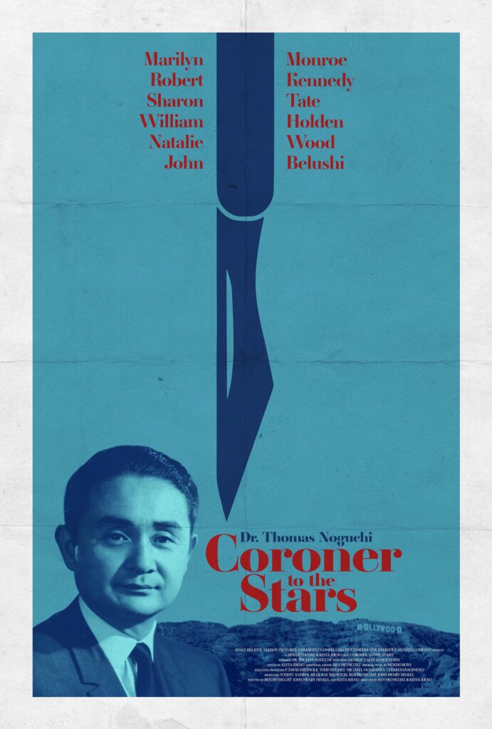 Coroner to the Stars Dr Noguchi documentary film poster